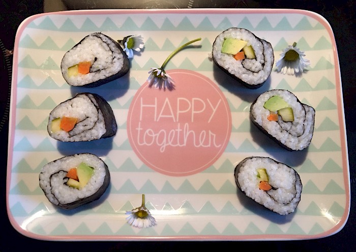 Selbstgemachtes Sushi