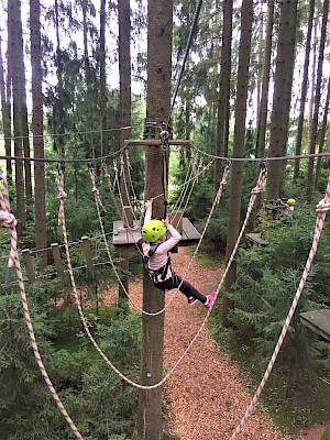 Erlebnispark Voglsam Flying Fox Kletterwald