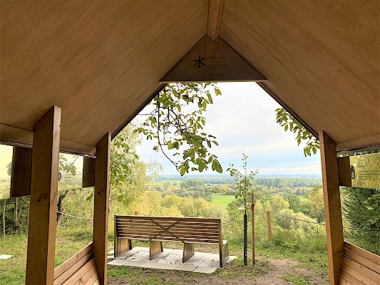 Balasai Park Gebetstempel Aussicht