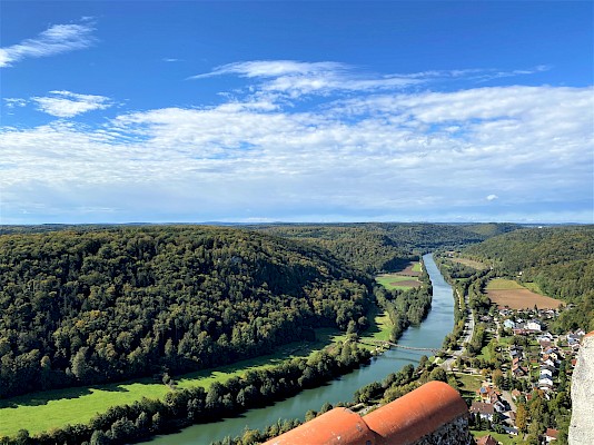 Burg Randeck Ausblick vom Turm