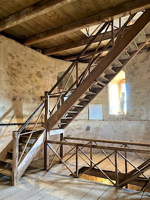 Burg Randeck Treppenhaus Turm