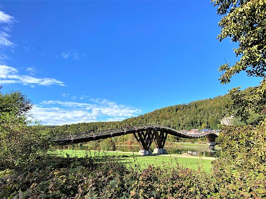 Holzbruecke Tatzlwurm Essing