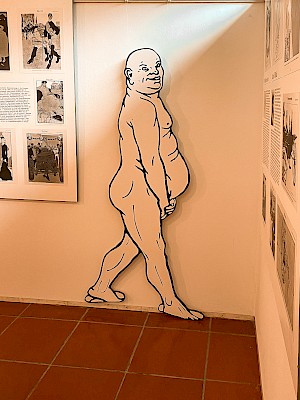 Olaf Gulbransson Museum Selbstironie