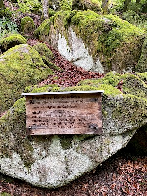 Buchberger Leite Haengebruecke Schild