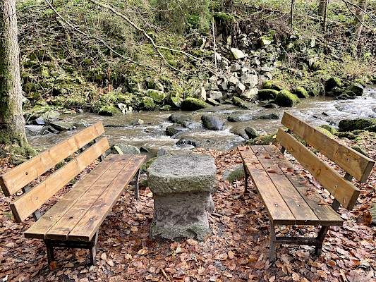 Saussbachklamm Brotzeitstation