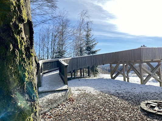 Aussichtsplattform Saulorn mit Feuerstelle
