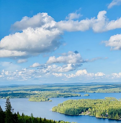 Roadtrip durch Finnland im Sommer - Tahko Observation Tower