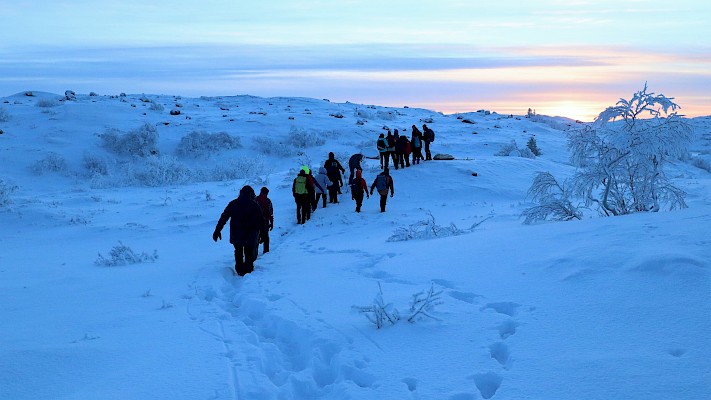 Hurtigruten Wanderung Norwegen