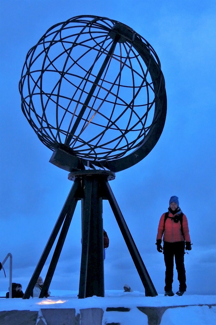 Nordkap im Winter