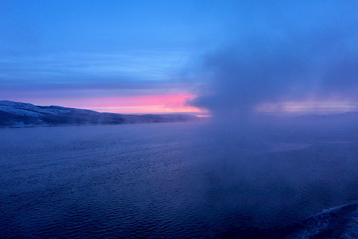 Hurtigruten Dunkelheit