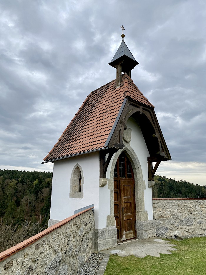 Burg Ranfels Lourdes Kapelle