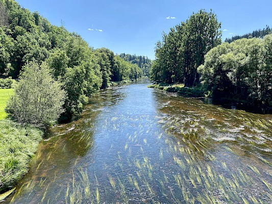 Ilztalwanderweg Fischhaus Brücke