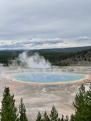 Grand Prismatic Spring Yellowstone Rundreise