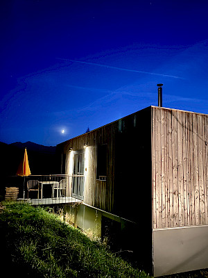 Tiny House Biohotel Grafenast Nacht