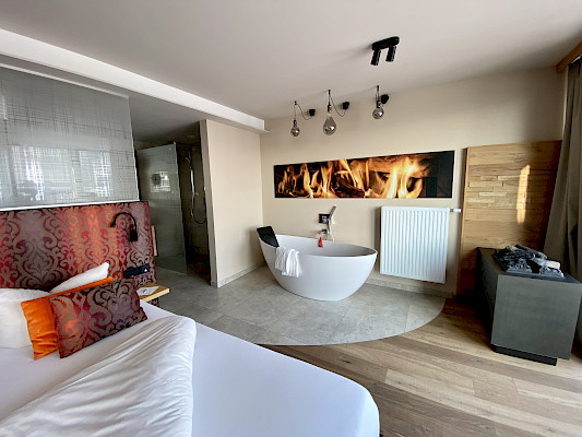 Feuer Suite Balancehotel und Landrefugium Obermüller in Untergriesbach bei Passau