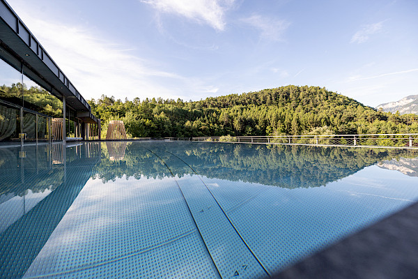 Gartenhotel Moser Umbau Infinity Pool