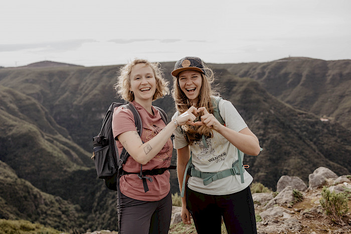 Wanderwohl Norma und Anika